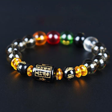 Dark Edition Feng Shui God Of Wealth Bracelet YourSoulPlace.com
